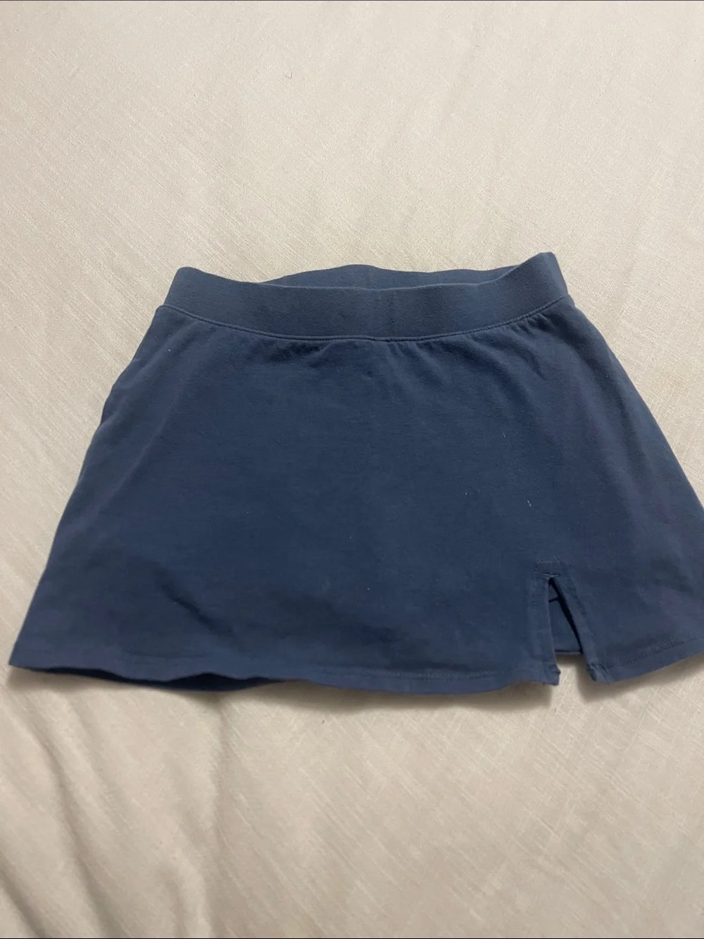 SO Navy Girls' Skort with Front Slit